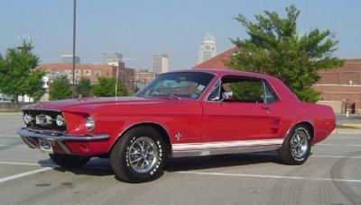 1967 Mustang Coupe - Frank and Therese' Hayden - Louisville, KY