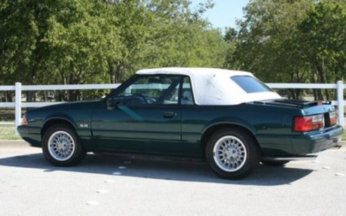 1990  Mustang V8 LX Convertible - Joe and Beverly Thornsberry - Frankfort, KY