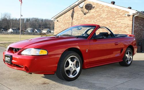 1997 Mustang Cobra Convertible - Steve and Nancy Merritt - New Albany, IN 