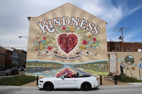 2019 Mustang White Convertible - Chris & Lisa Moorman - Mt Washington KY